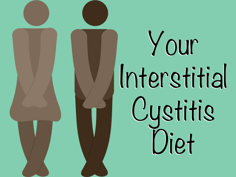 Man and woman in discomfort to illustrate how to decide on a good interstitial cystitis diet